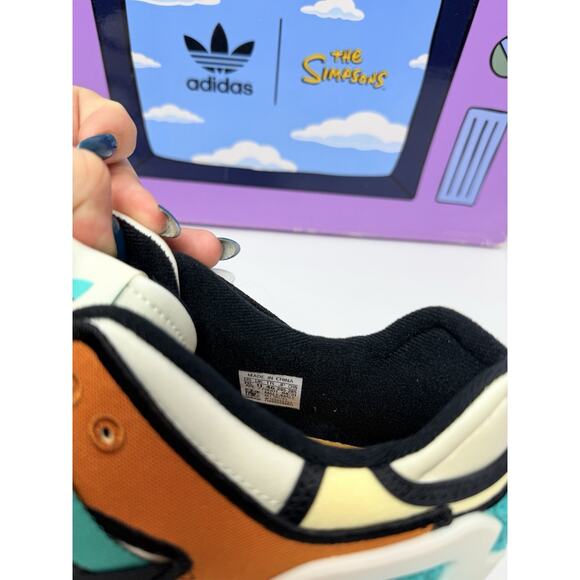 adidas ZX 10000 Krusty Burger Size US 11.5 (comes With Box And Charms)